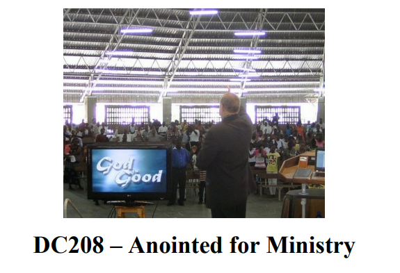 DC208-Anointed for Ministry