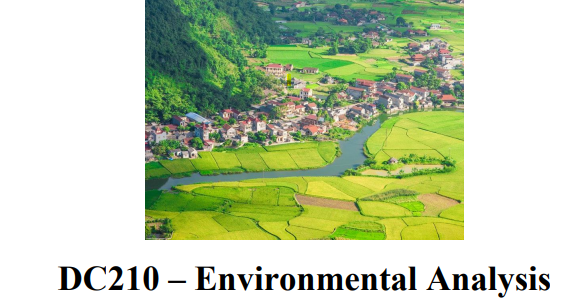DC210 Environmental Analysis 